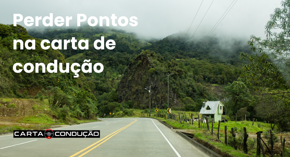 perderam pontos na carta de condução